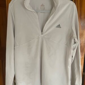Adidas Cream Logo Detail Top